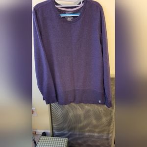LL Bean Large Purple Sweatshirt